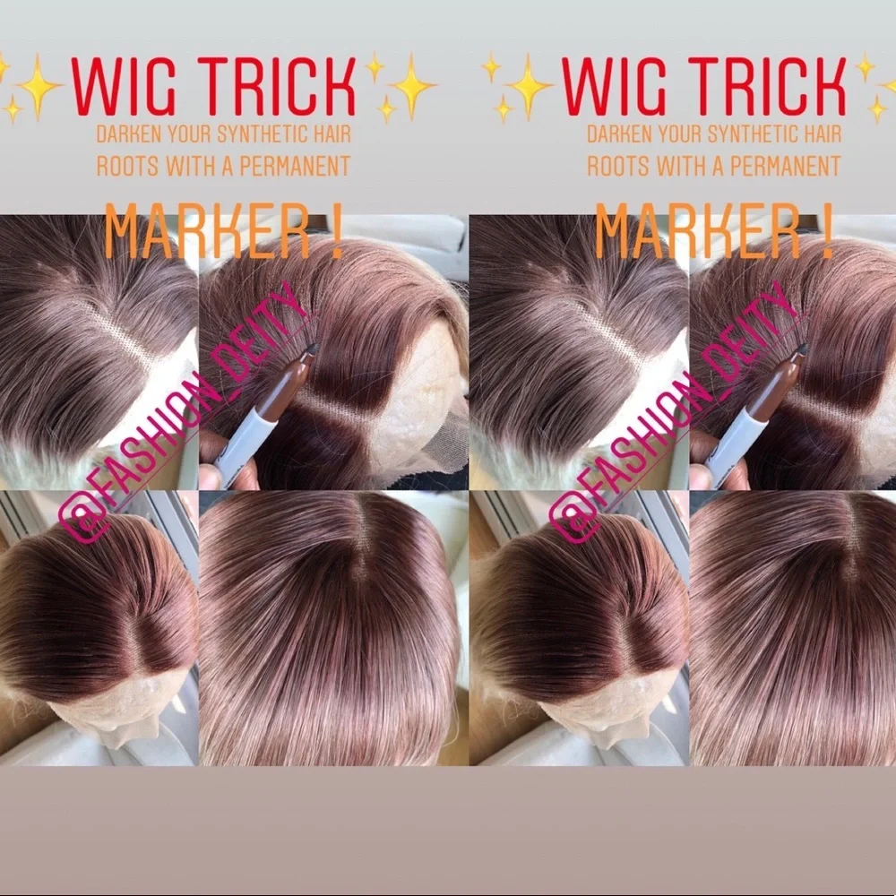 🧡DARK ROOTS WIG TRICK ***** TRY THIS !!!🧡